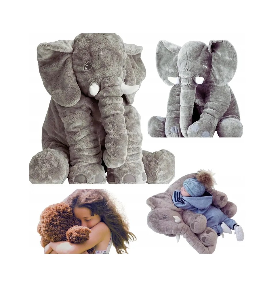 Large Elephant Plush Toy Cushion