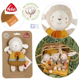 Nature Sheep Rattle Plush Toy for Kids