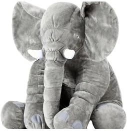 Large Elephant Plush Toy Cushion