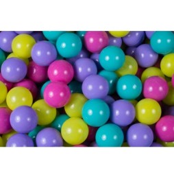 Meowbaby 7cm plastic balls set of 300 for dry pools