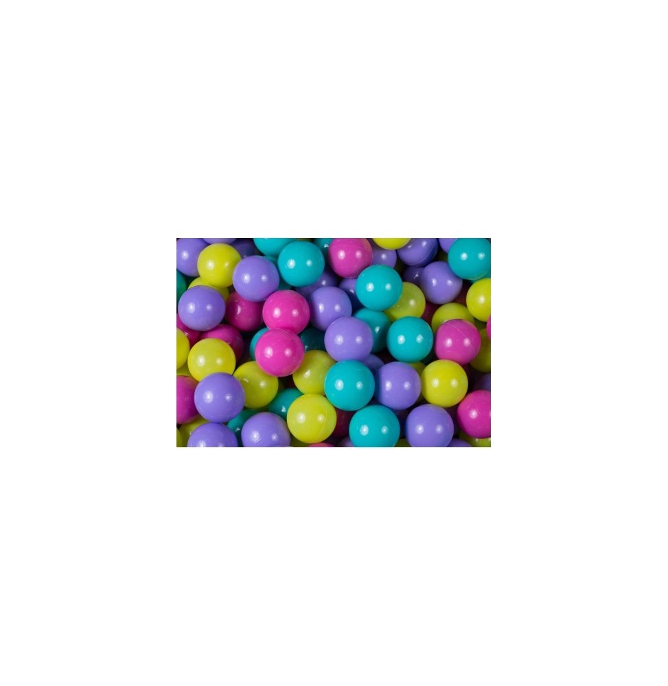 Meowbaby 7cm plastic balls set of 300 for dry pools