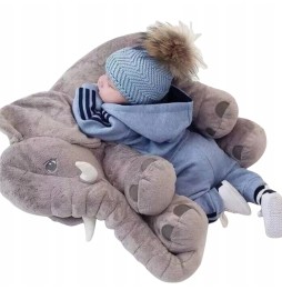 Large Elephant Plush Toy Cushion