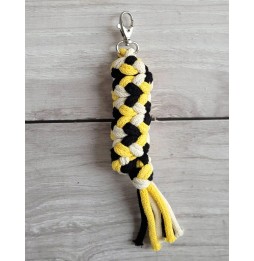 Lead Rope for Hobby Horse - Yellow, Cream, Black