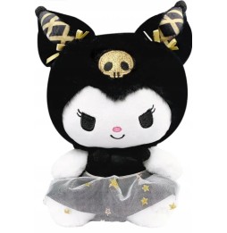 Maskotka Kuromi czarno złota 25 cm