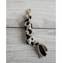 Lead Rope for Hobby Horse Grey Mocca Black