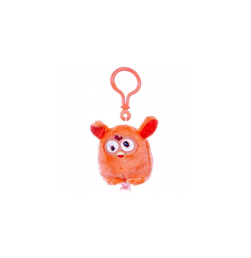 Furby Keychain with Sound Orange Plush