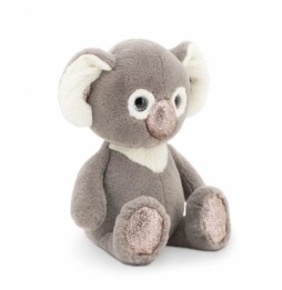 Gray Fluffy Koala Plush Toy - 30cm