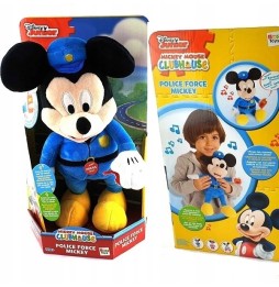 Mickey Mouse Policeman Interactive Plush TM Toys