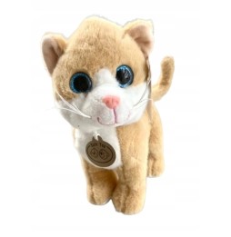 Plush Kitten with Glittery Eyes 23 cm