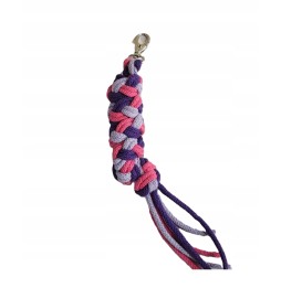 Lead Rope for Hobby Horse - Dark Pink and Purple