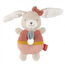 Bunny Rattle Plush Toy - Nature 3 Collection