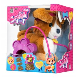 Interaktywny Piesek Corgi na Smyczy TM Toys