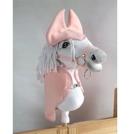 Hobby Horse A3 Pink Blanket and Earmuffs Set