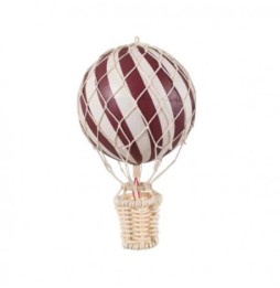 Filibabba 10 cm Dark Red Balloon Handcrafted