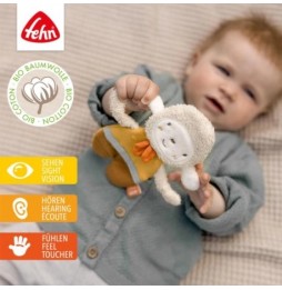 Sensory Crinkly Sheep Cloth for Infants