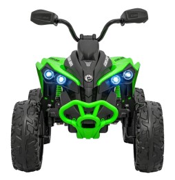 Green Quad Maverick ATV for Kids