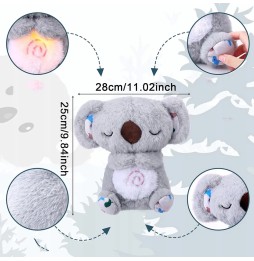 Koala Plush Toy with Sound and Light