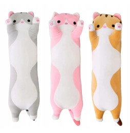 Długi kot maskotka 110 cm XXL