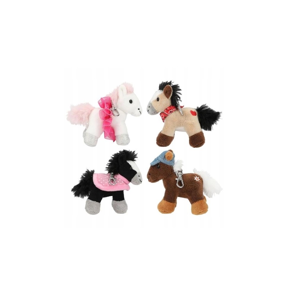 Miss Melody Plush Horse Keychain