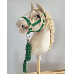 Zarvă A3 și funie Hobby Horse - verde