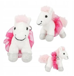 Miss Melody Plush Horse Keychain