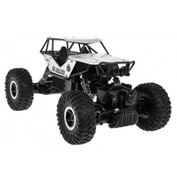 Crawler monster telecomandat 1:18 argintiu pentru copii