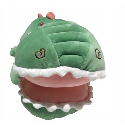 3-in-1 Crocodile Plush Toy with Blanket