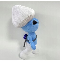 Blue Plush Smurf Cat for Kids