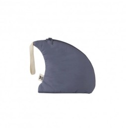 Baby Bites Shark Slate Blue Cosmetic Bag - Stylish and Practical