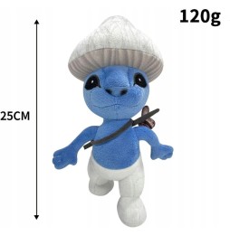 Pisica albastră de pluș Smurf pentru copii