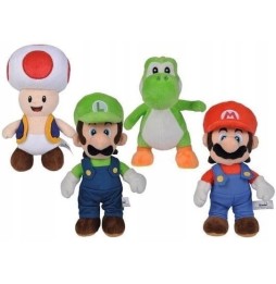 Mascota Super Mario Luigi 20 cm