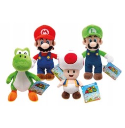 Mascota Super Mario Luigi 20 cm