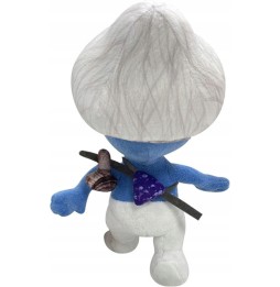 Blue Plush Smurf Cat for Kids