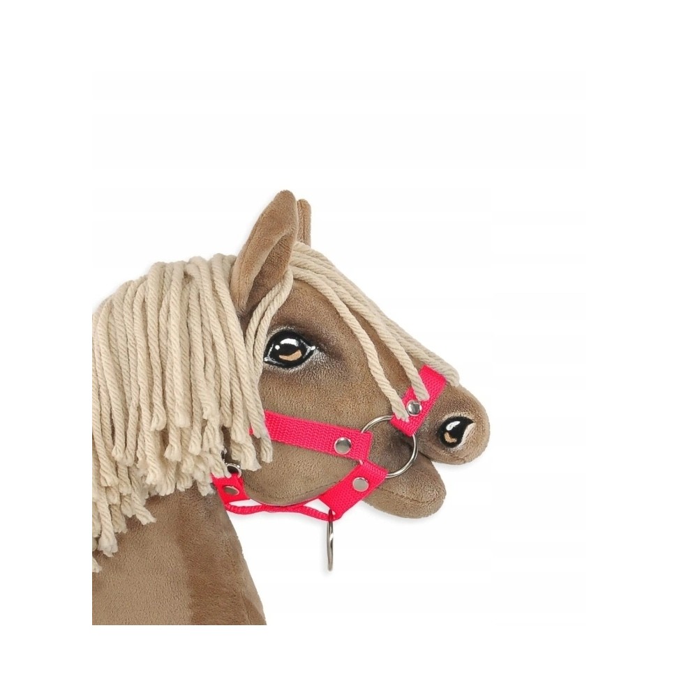 Zăbala A4 pentru cal Hobby Horse roz neon