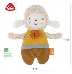 Sensory Crinkly Sheep Cloth for Infants