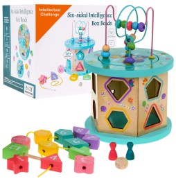 Wooden Educational Multi-Cube 4in1 for Kids