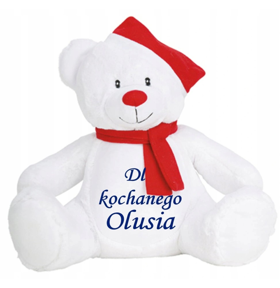 Personalized Santa Bear for Christmas