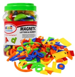 Educational Magnet Set for Kids 128 Pieces