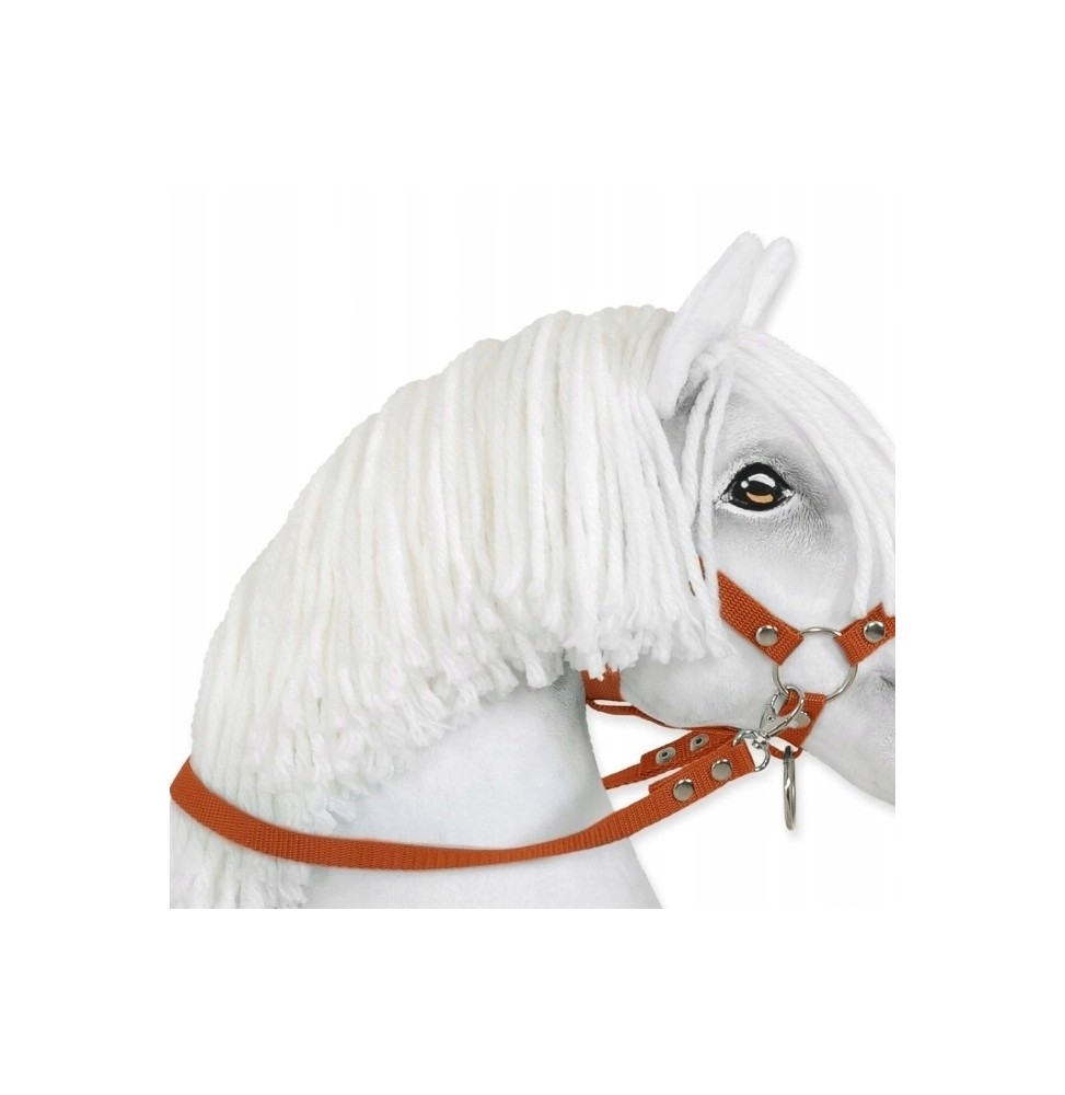 Wodze dla konia Hobby Horse - rude