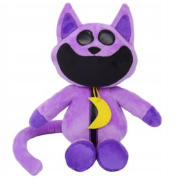 CatNap Plush Toy Purple Cat Smiling Critters