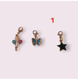 Charms for hobby horse - 3 pieces