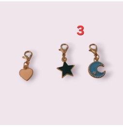 Charms for hobby horse - 3 pieces