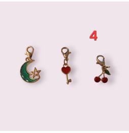 Charms for hobby horse - 3 pieces