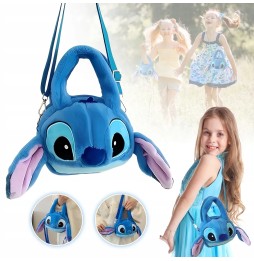 Geanta Stitch pentru copii - plusz pe umăr