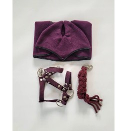 Hobby Horse A3 Halter - Plum