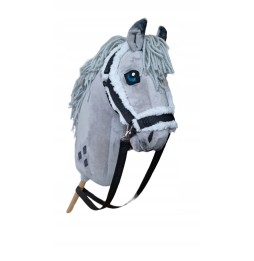 Hobby Horse A3 Gray with Bridle and Reins