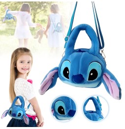 Geanta Stitch pentru copii - plusz pe umăr