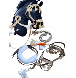 Hobby Horse A4 Set with Halter and Treats