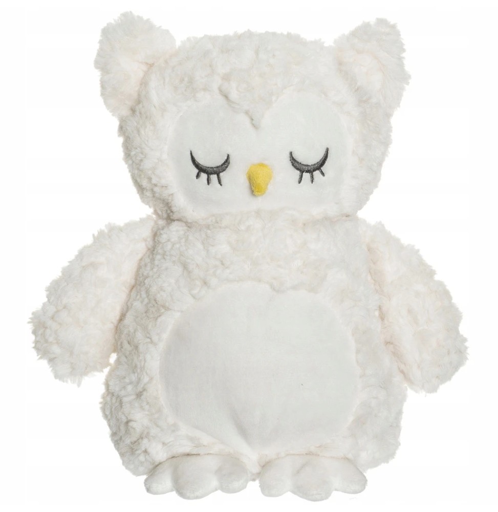 Teddykompaniet Heaters owl latte 35cm