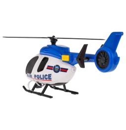 Set elicopter + mașină de poliție pentru copii